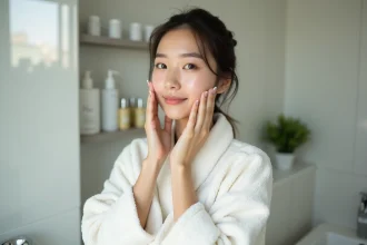 Rituel de soins coréens pour une peau éclatante et lumineuse