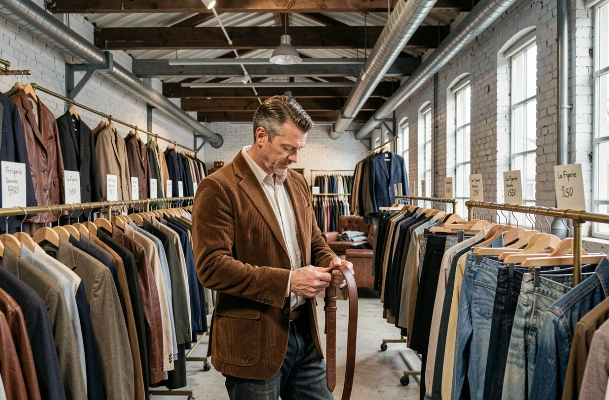 La Friperie by Vintage Showroom, un espace loft industriel avec une sélection pointue de vêtements vintage